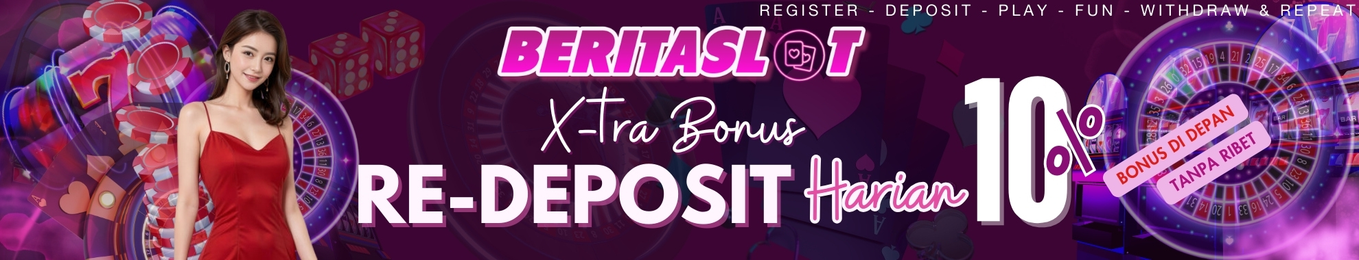 BERITASLOT | DEPOSIT HARIAN